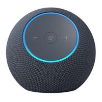 Parlante inteligente Amazon Echo Dot Max Alexa, audio 2 vías, Wi-Fi 6E, Bluetooth 5.3, negro grafito